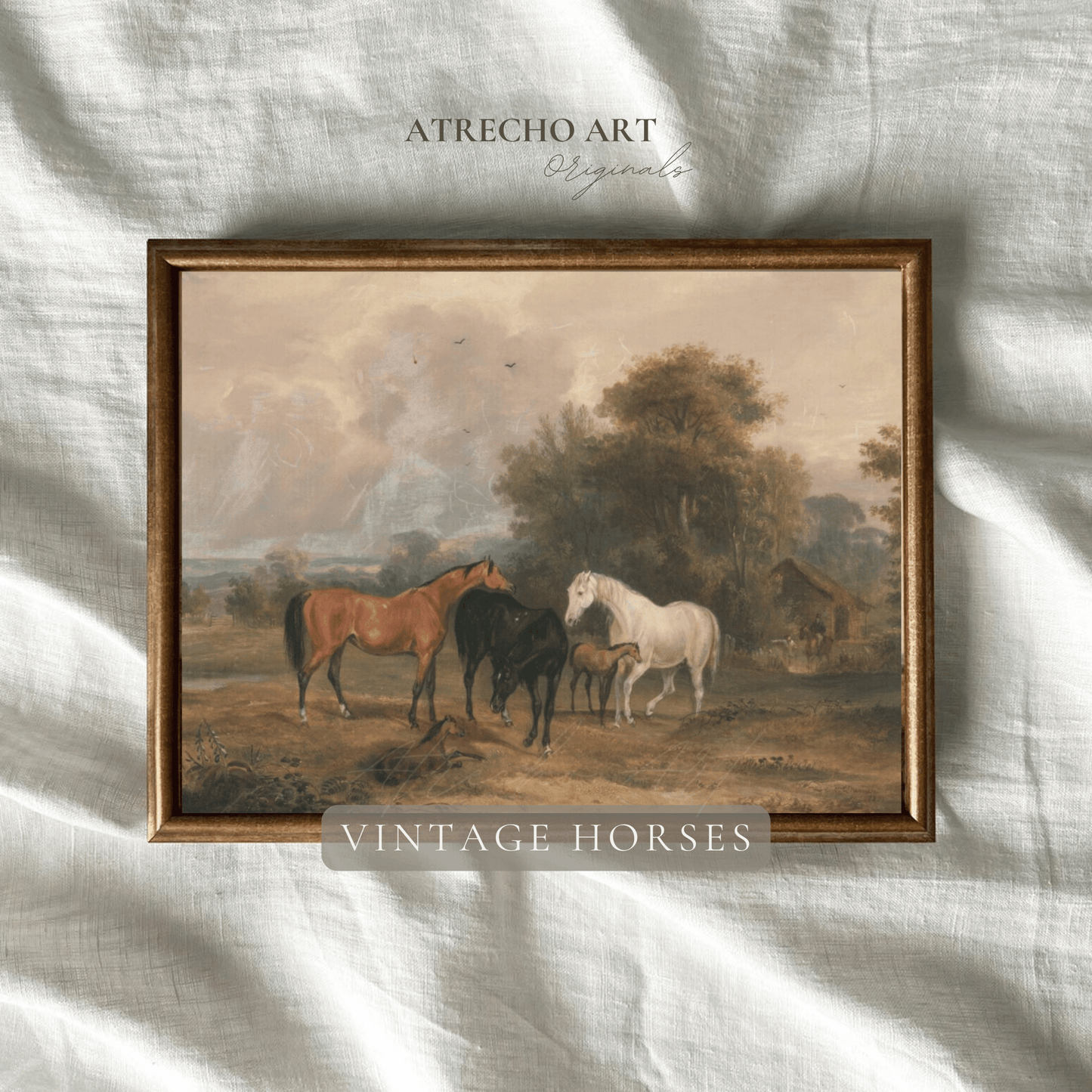 CHEVAUX | Oeuvre imprimée | AN84