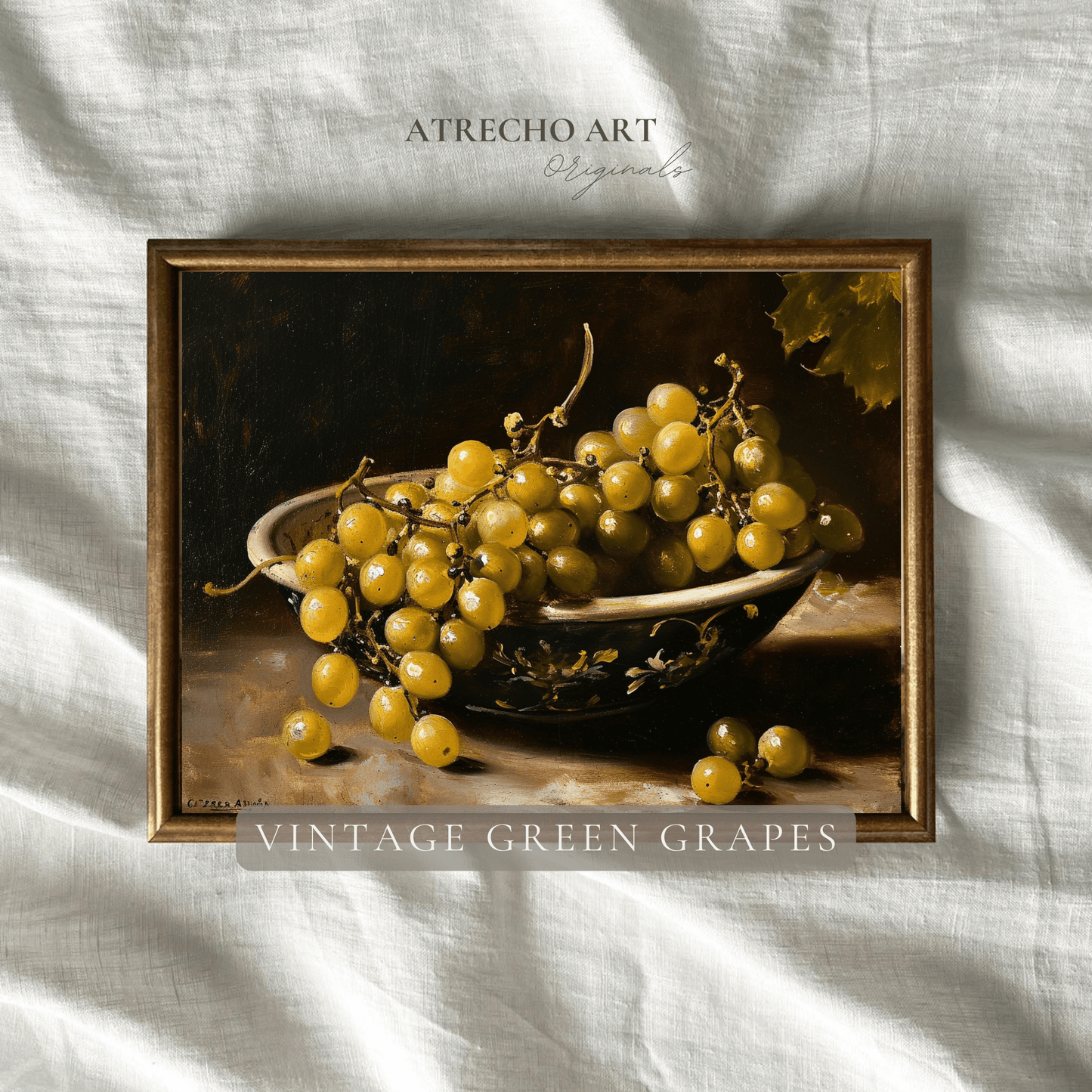 GREEN GRAPES | Printed Artwork | FV20