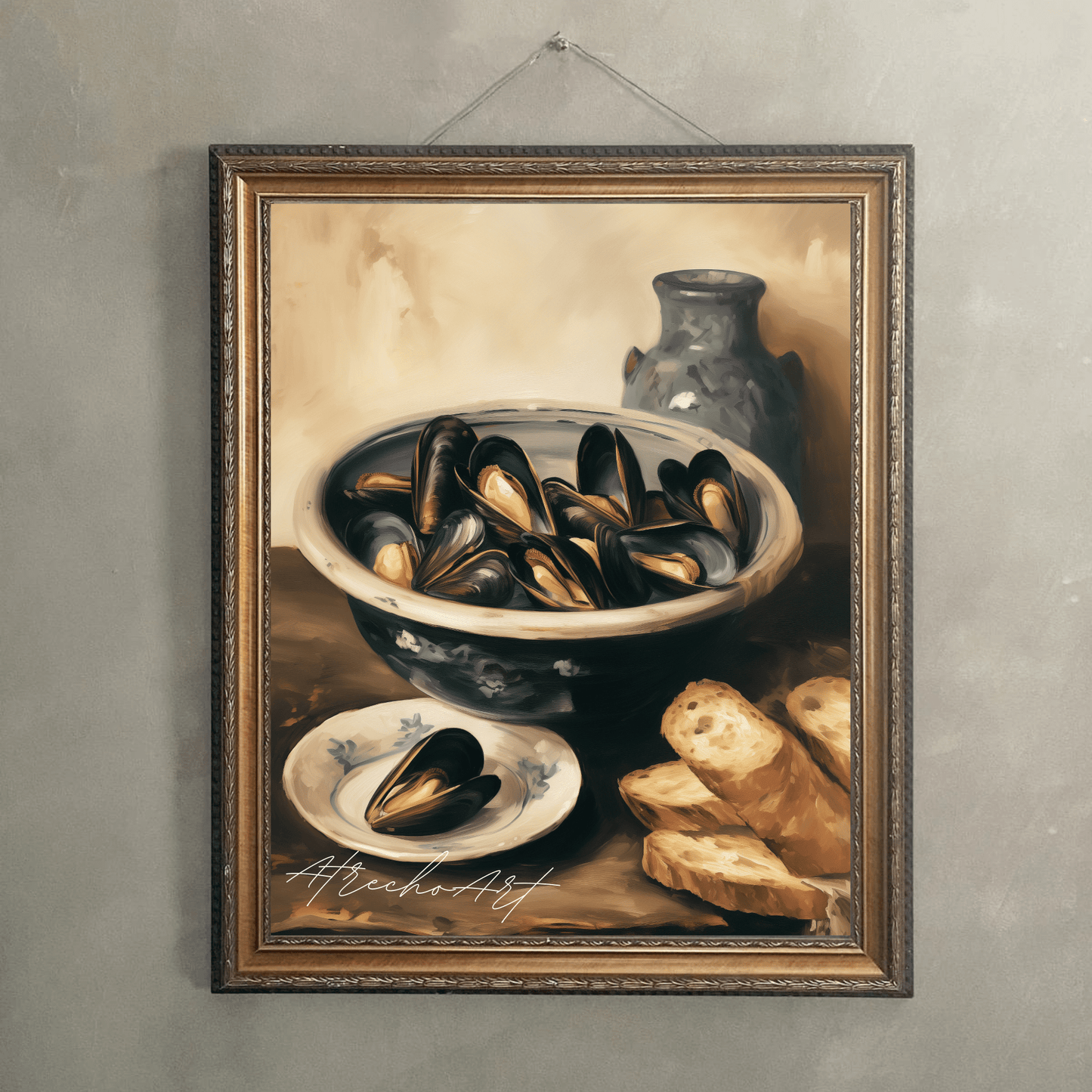 MUSSELS | Printed Artwork | SL42