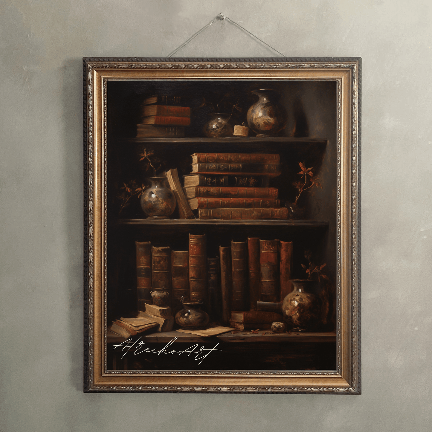 BOOKSHELF | Printed Artwork | SL19