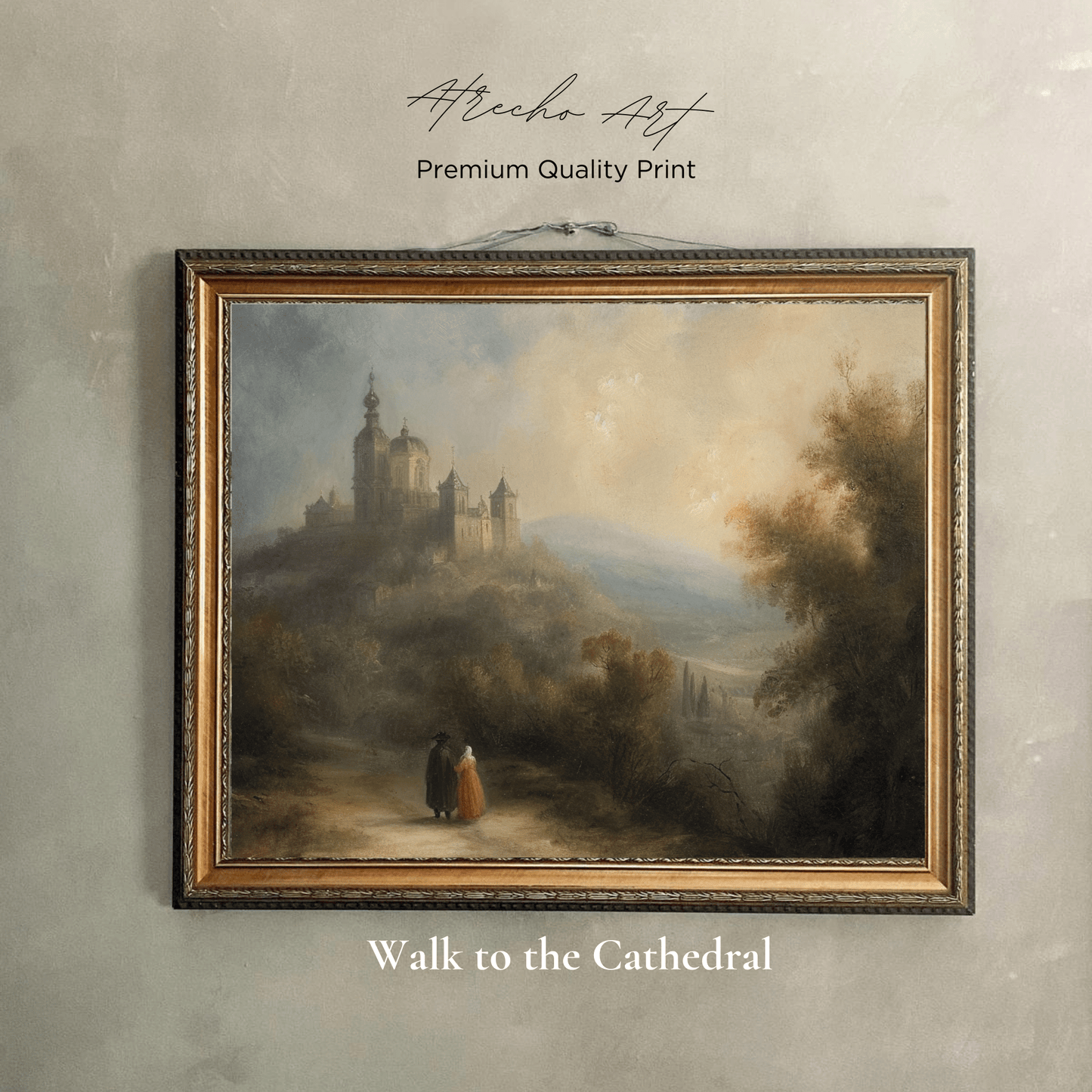 CATHEDRAL WALK | Printed Artwork | L011