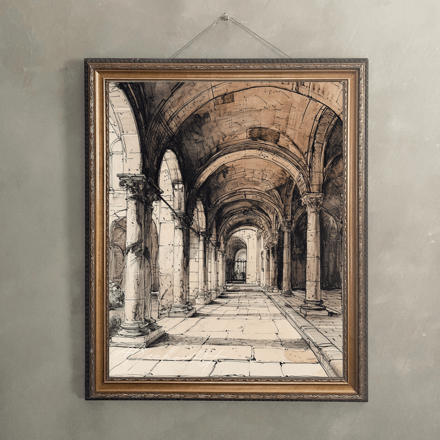 ARCHES SKETCH | Printed Artwork | AR10