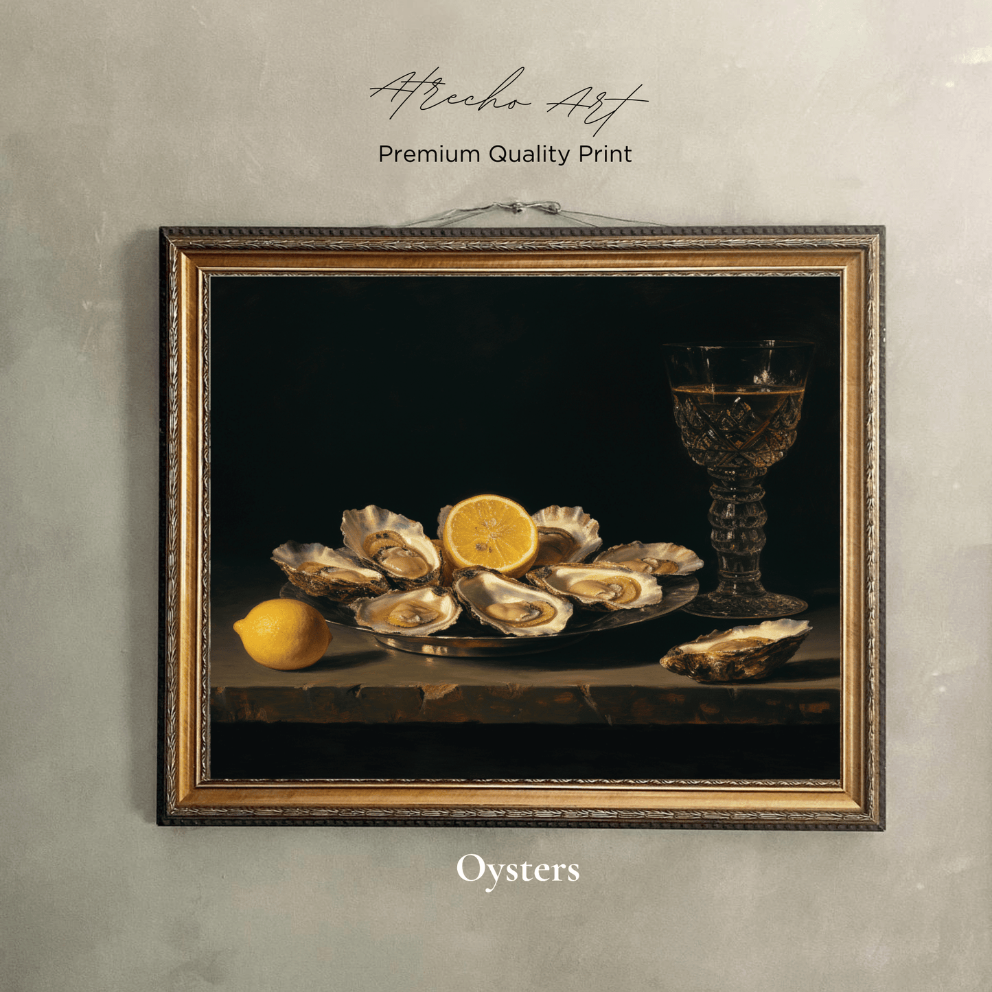 OYSTERS | Printed Artwork | SL11