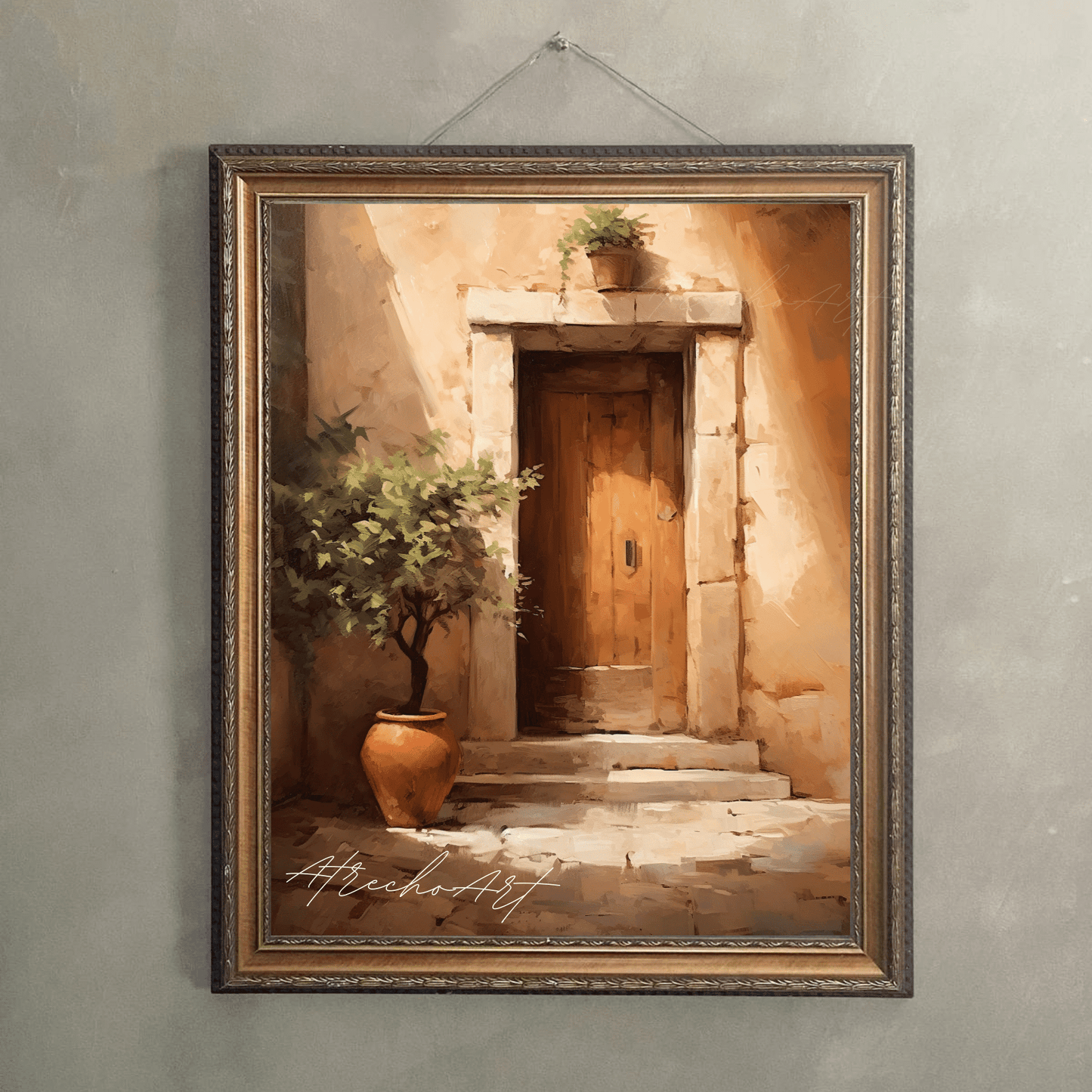 DOOR OF A VILLA | Printed Artwork | AR29