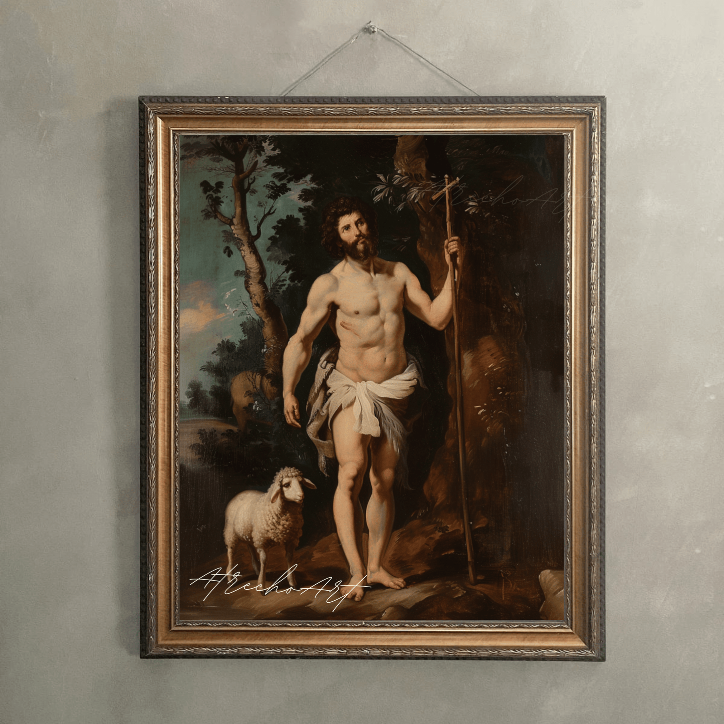 SAINT JOHN THE BAPTIST | Printed Artwork | RE09 - Atrecho Art