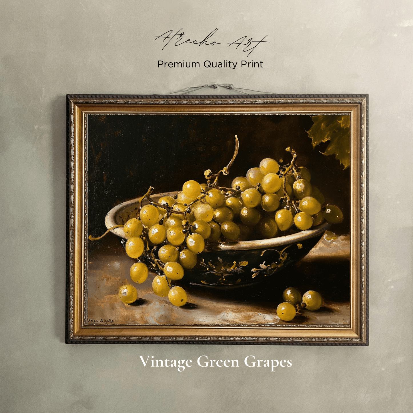 GREEN GRAPES | Printed Artwork | FV20