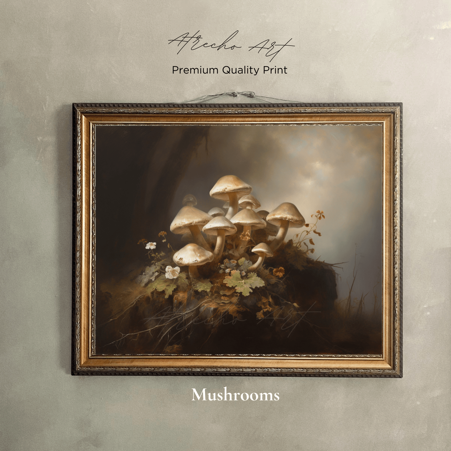 MUSHROOMS | Printed Artwork | TR25