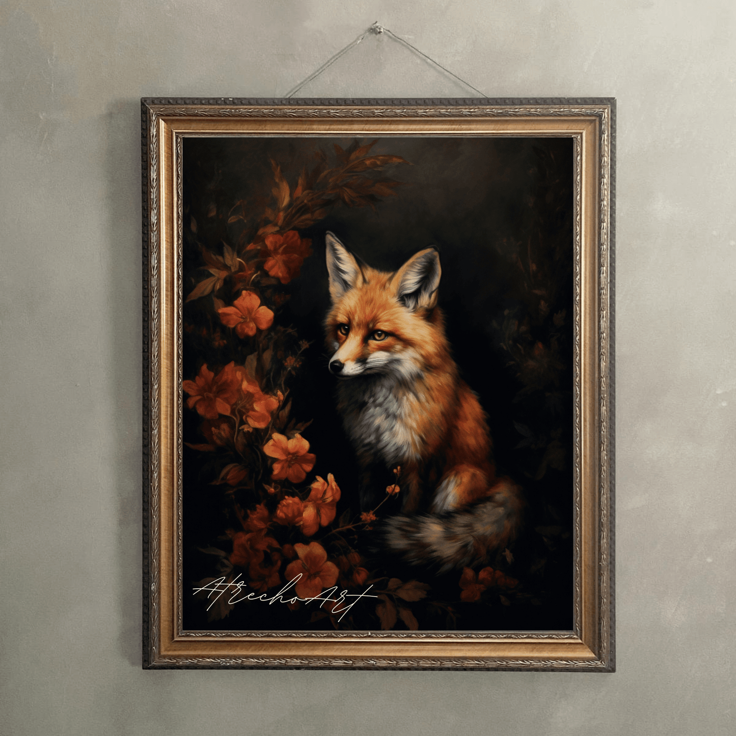 FOX | Printed Artwork | AN52 - Atrecho Art