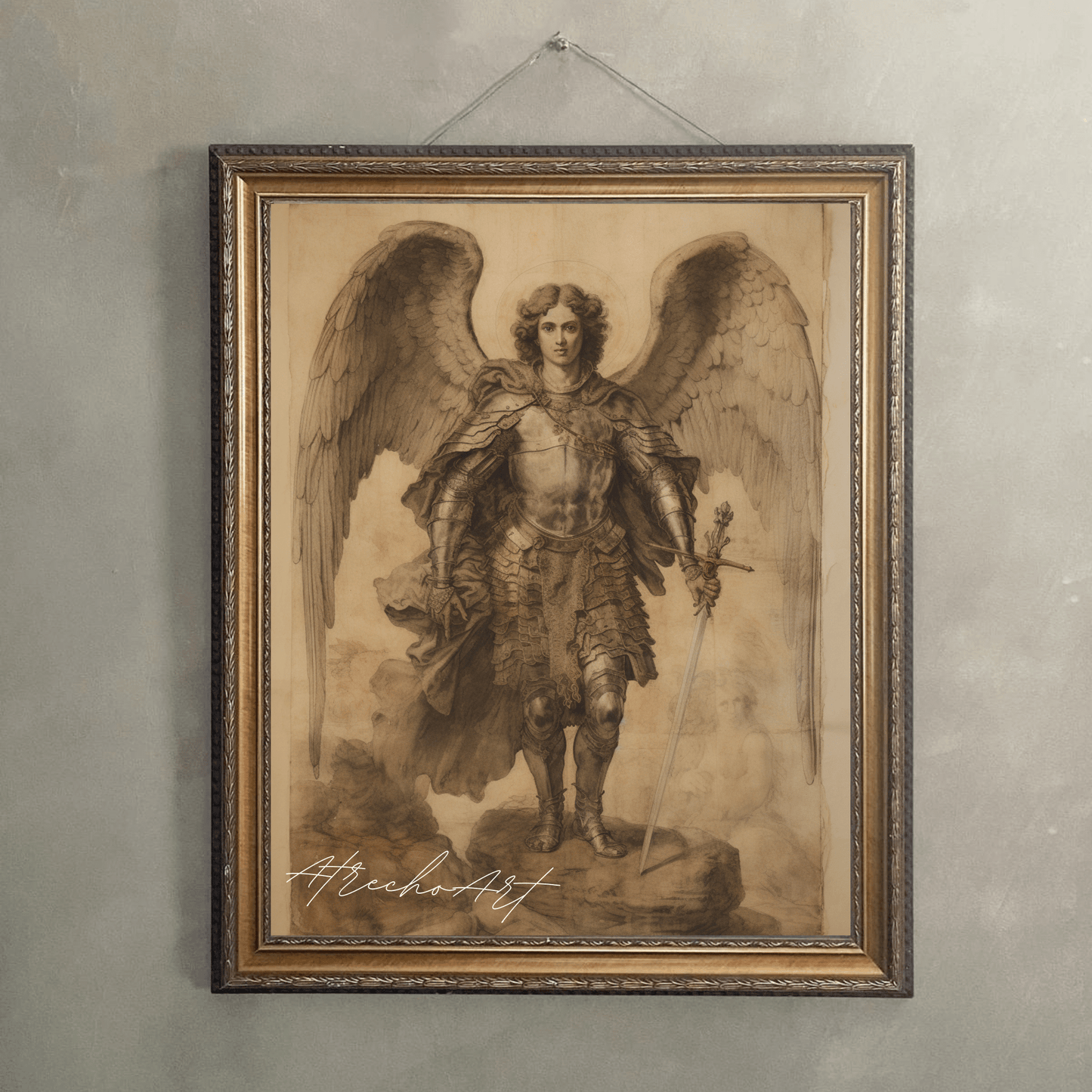 ARCHANGEL MICHAEL | Printed Artwork | RE07