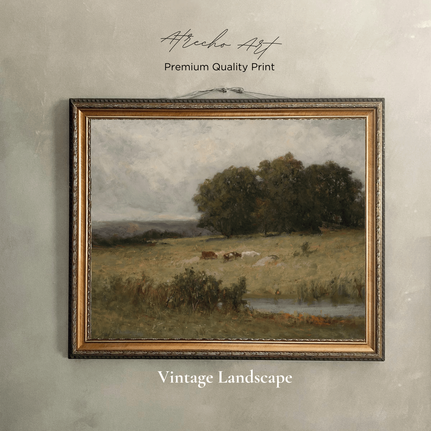 VINTAGE LANDSCAPE | Printed Artwork | L013