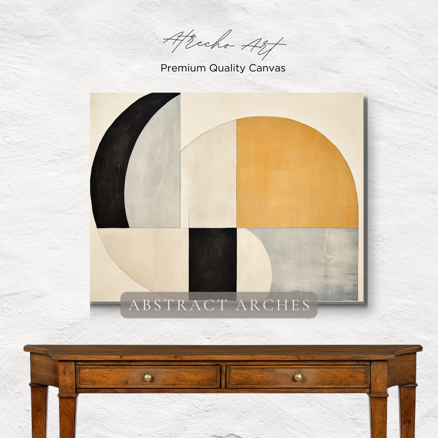 ABSTRACT ARCHES | Matte Canvas Artwork | AB03