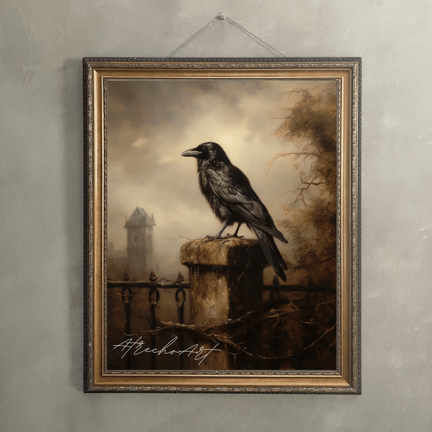 RAVEN | Printed Artwork | AN56