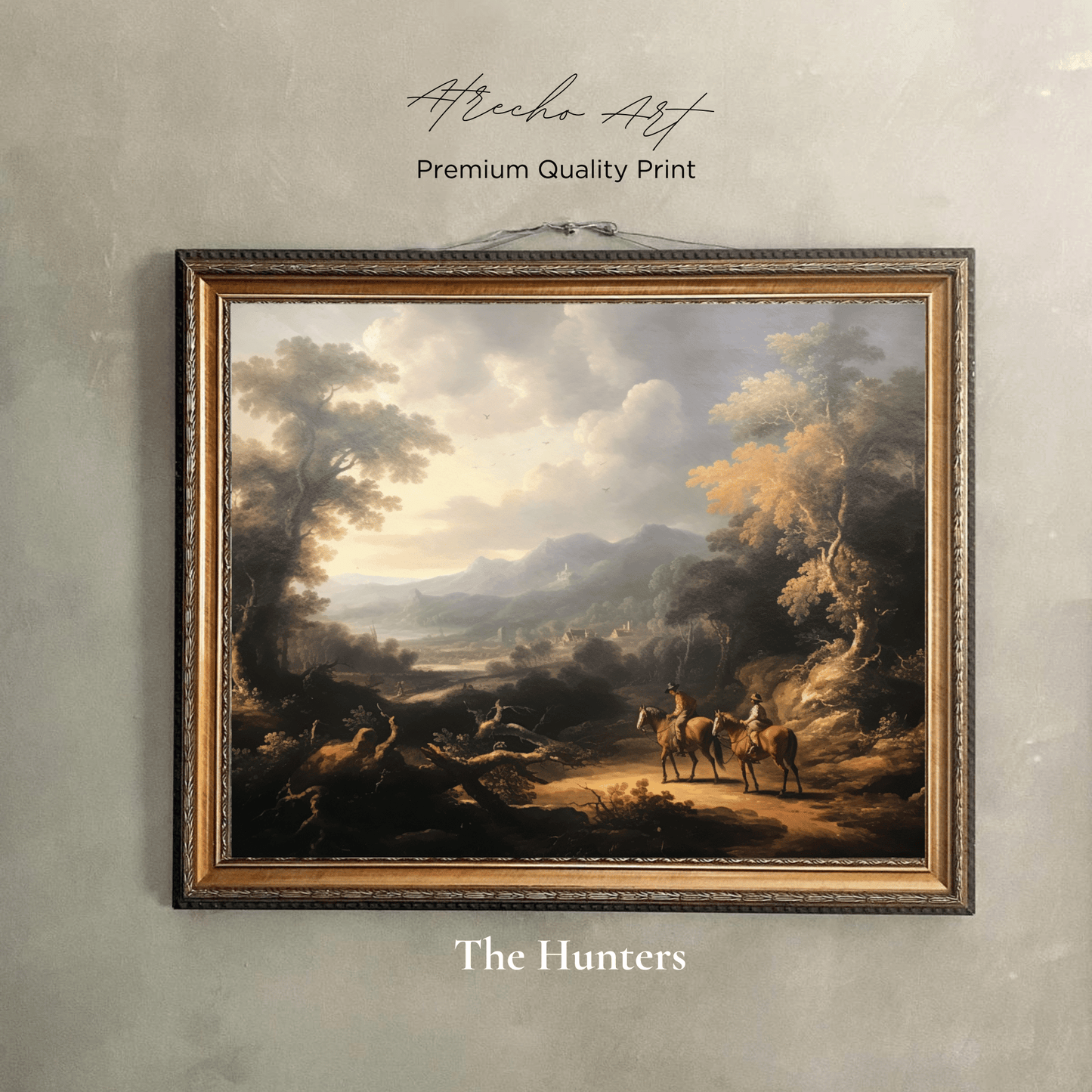 THE HUNTERS | Printed Artwork | L029