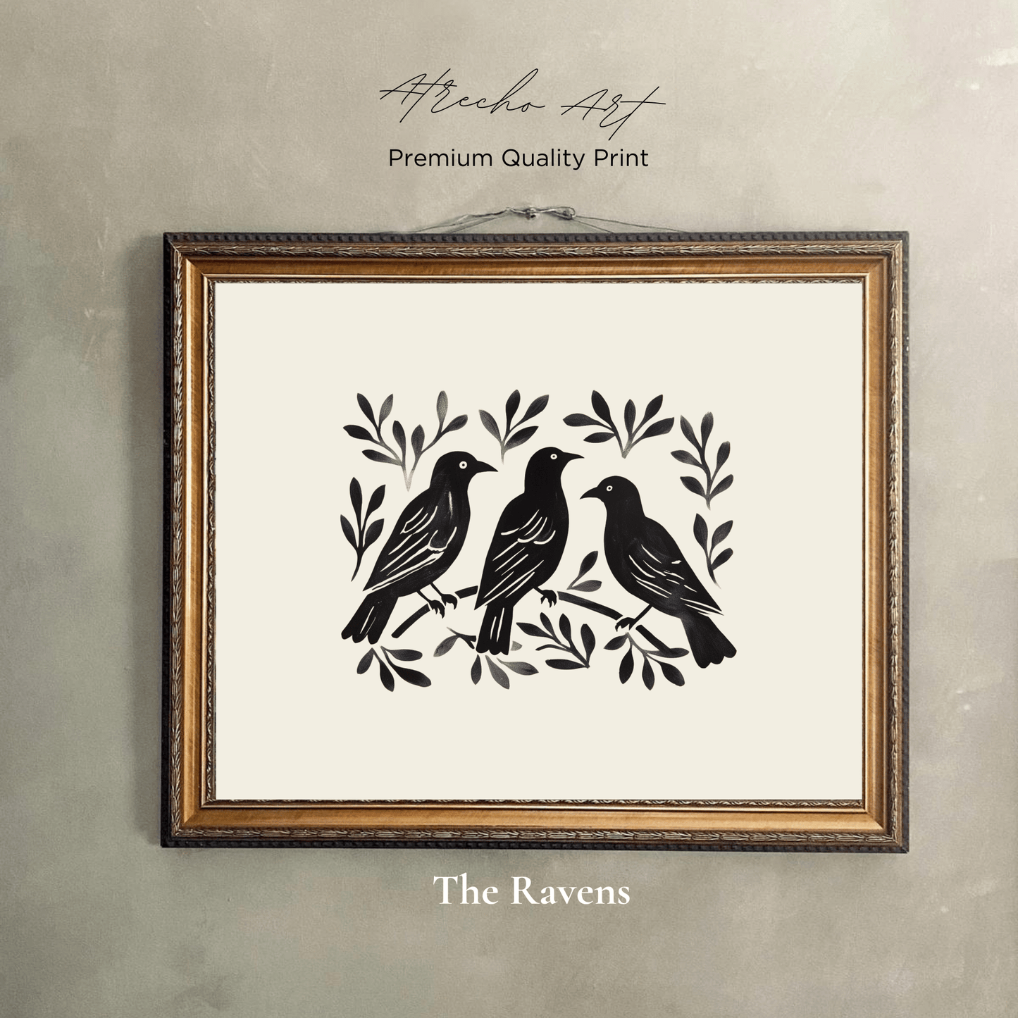 RAVENS | Printed Artwork | AN42