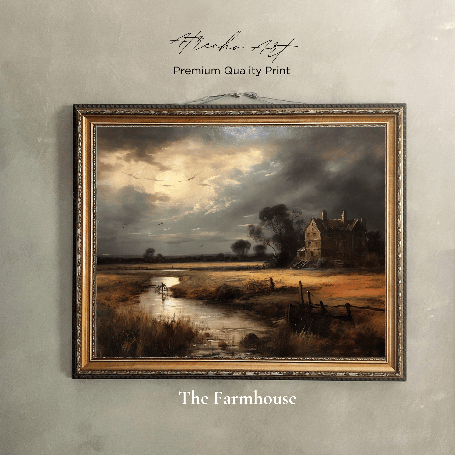 FARMHOUSE | Printed Artwork | L028
