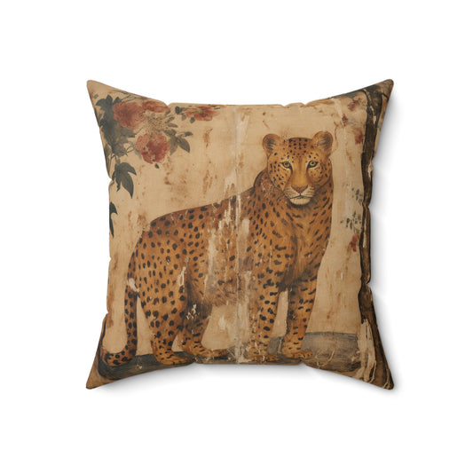 Leopard Square Pillow in Four Sizes